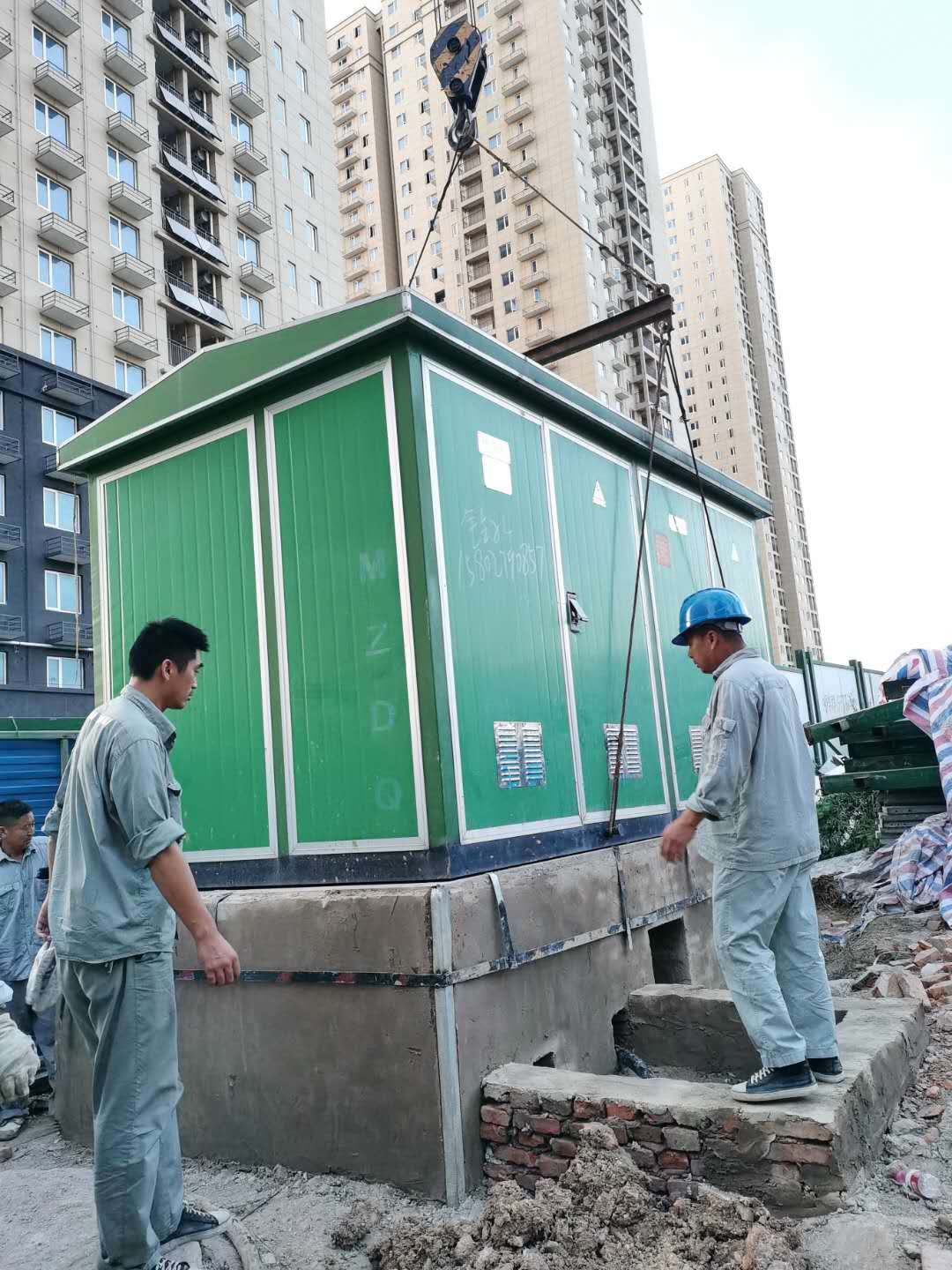 保利星河九洲K4地塊箱變遷移工程順利實(shí)施